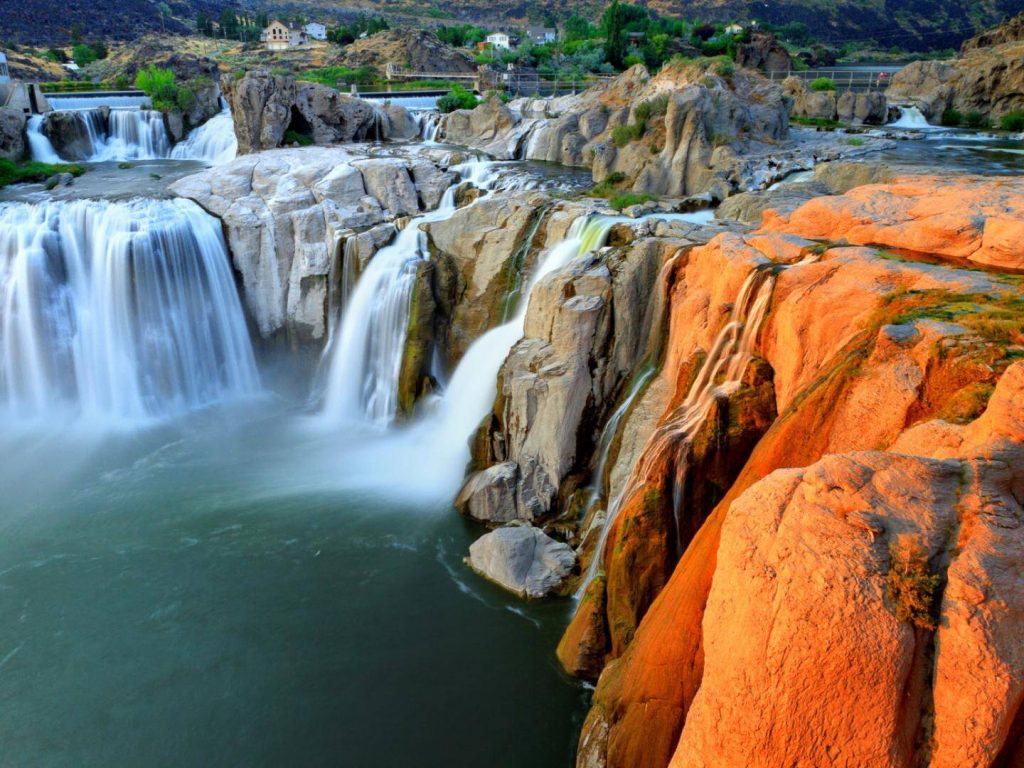 Idaho : Rivière Snake, confins Ouest de l'Etat