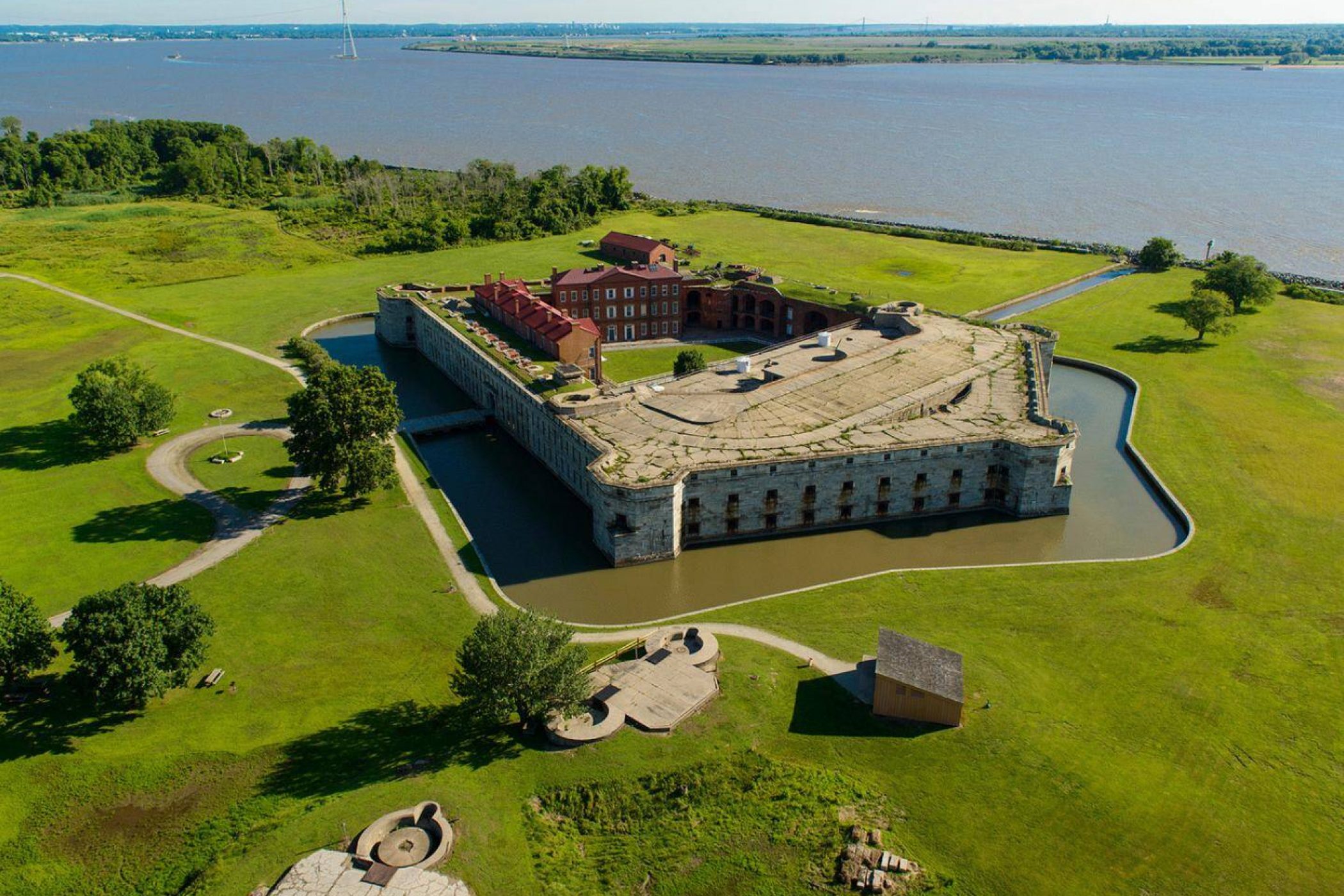 Delaware : Fort Delaware State Park
