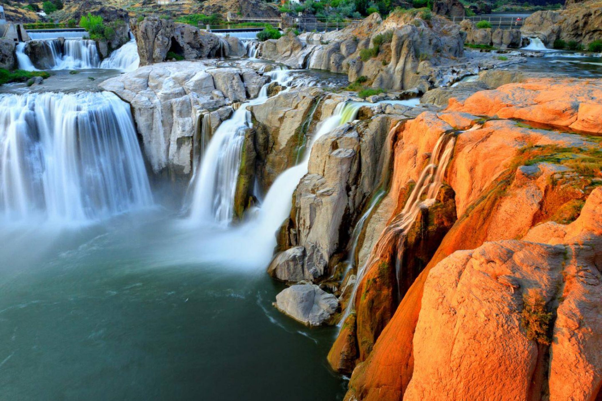 Idaho : Rivière Snake, confins Ouest de l'Etat