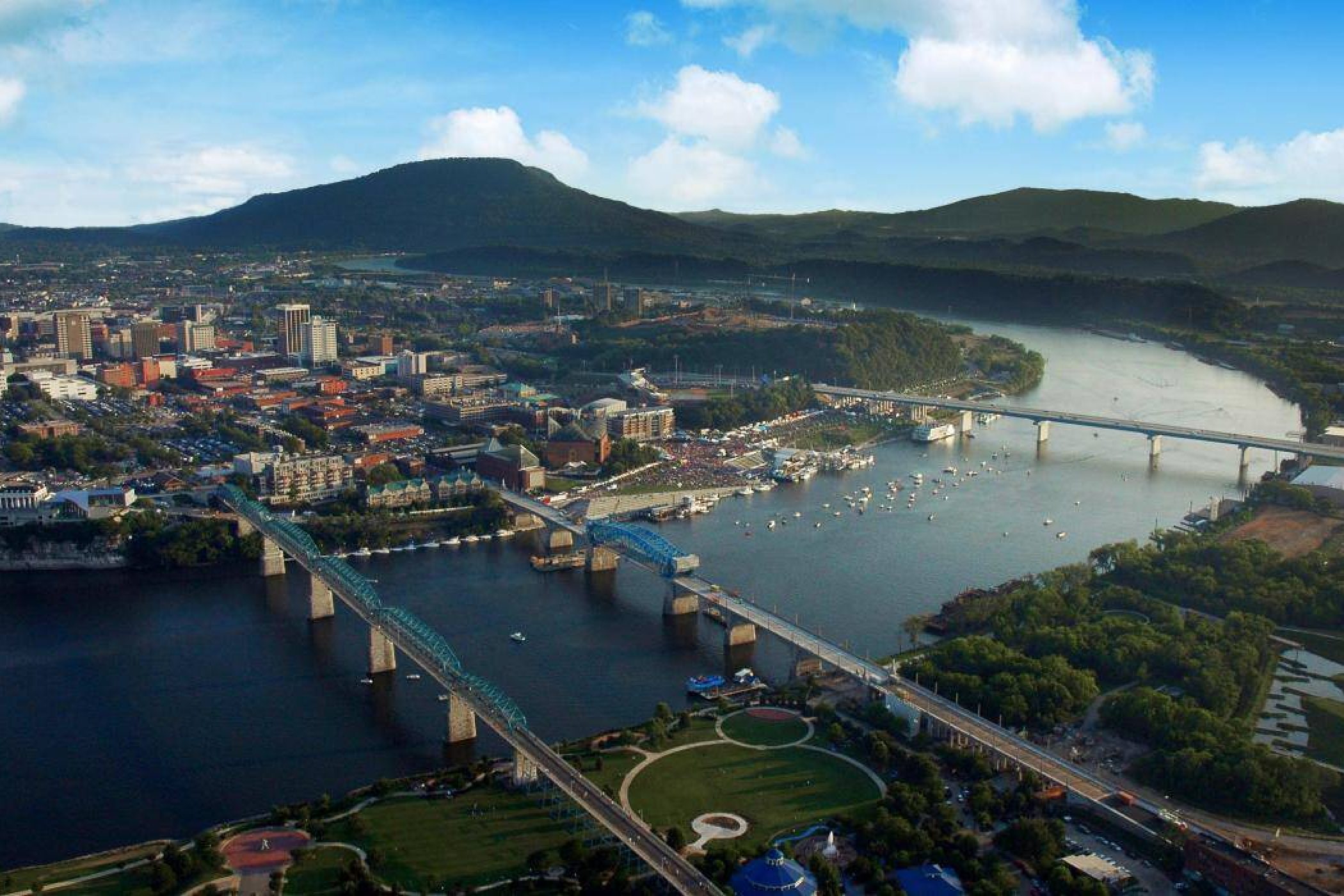 TN - Chattanooga vue aérienne